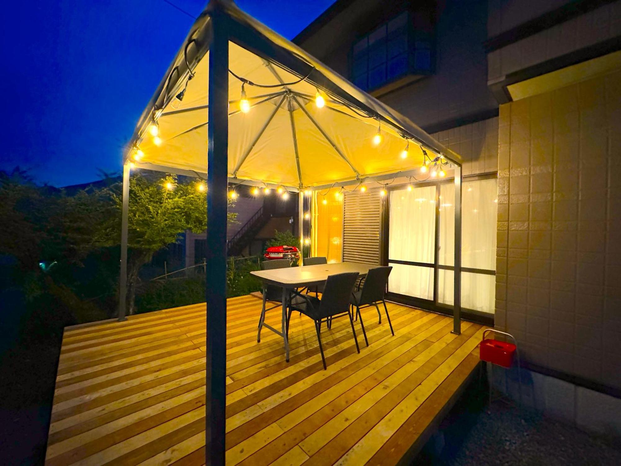New Open Bbq ウッドデッキ テントサウナ 最大13名宿泊可能